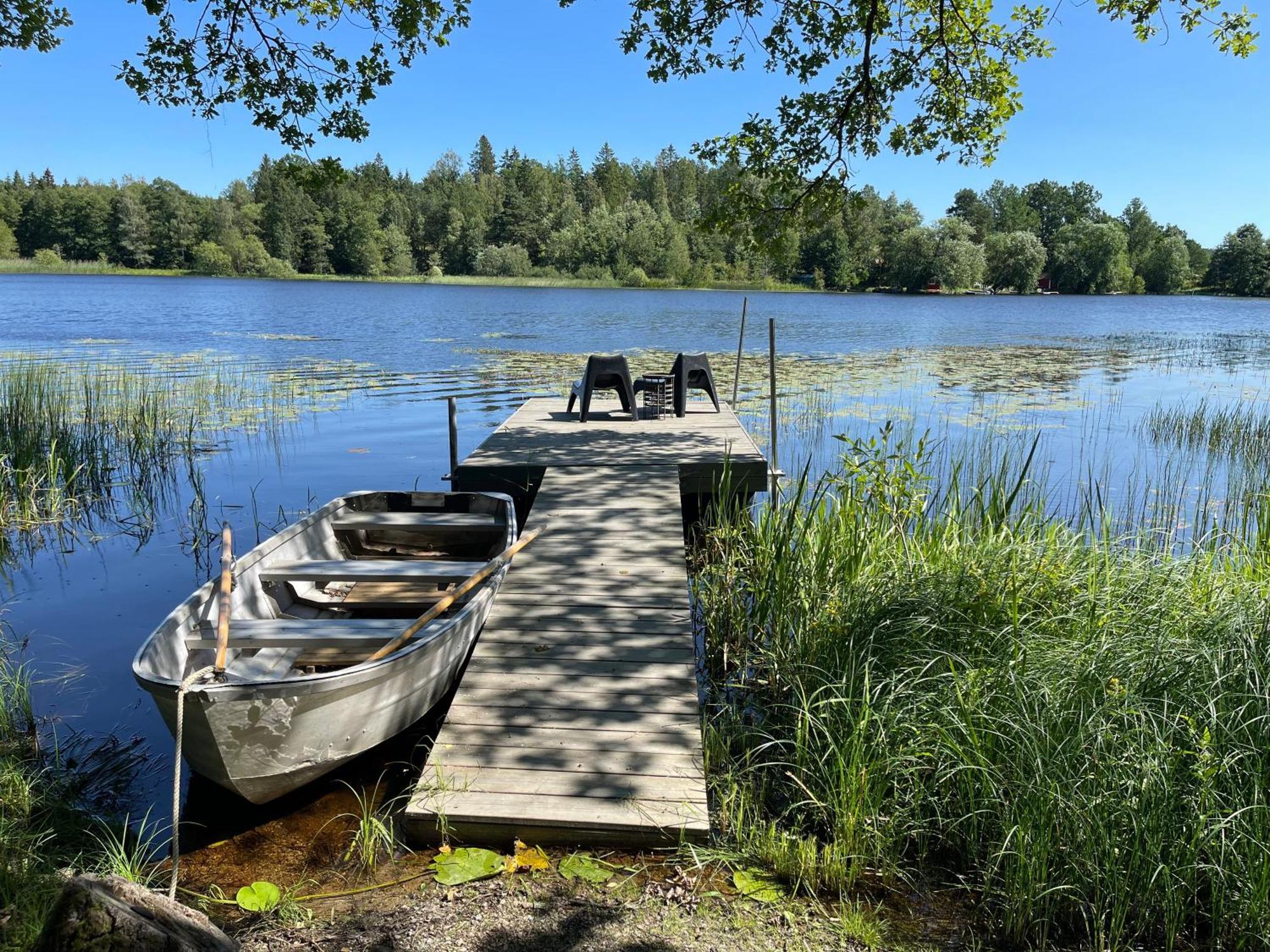 Humlegarden lake cottage, Horn Eksteriør bilde
